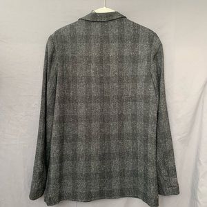 Topshop Jackets & Coats - Topshop gray plaid blazer Topshop Jackets & Coats - Topshop gray plaid blazer